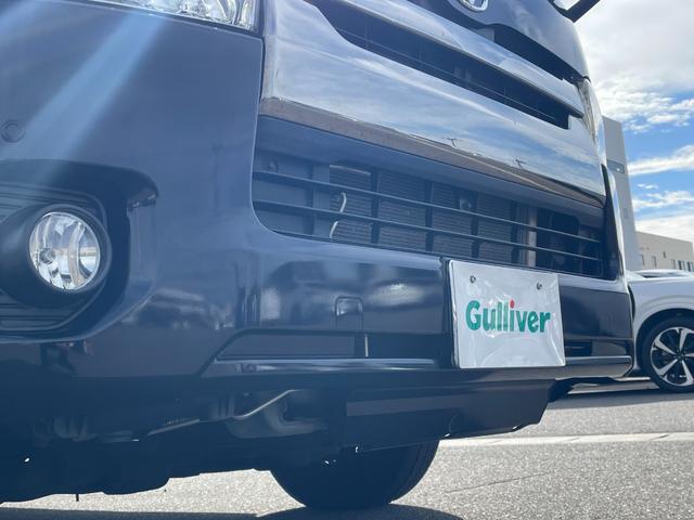 ハイエースバン スーパーＧＬ　ダークプライム　４ＷＤ　軽油　ワンオーナー　純正ＳＤナビ　ＣＤ　ＢＴ　ワンセグ　ＡＵＸ　バックカメラ　両側スライド　ＬＥＤオートライト　ハーフレザー　ドラレコ　ステアスイッチ　ターボ　フォグ　スマートキー　ＥＴＣ（26枚目）
