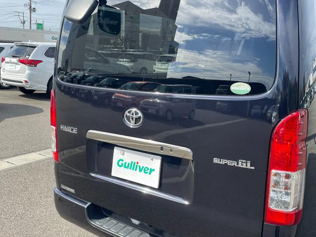 ハイエースバン スーパーＧＬ　ダークプライム　４ＷＤ　軽油　ワンオーナー　純正ＳＤナビ　ＣＤ　ＢＴ　ワンセグ　ＡＵＸ　バックカメラ　両側スライド　ＬＥＤオートライト　ハーフレザー　ドラレコ　ステアスイッチ　ターボ　フォグ　スマートキー　ＥＴＣ（39枚目）