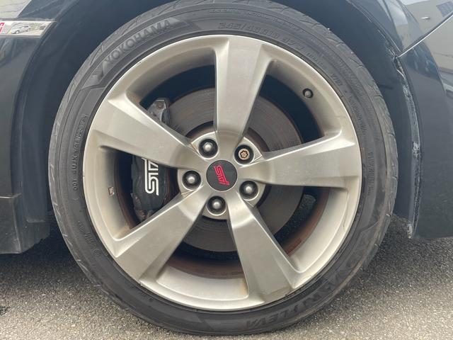 インプレッサ WRX STi 6MT 4WD SDナビ CD DVD TV AUX USB HIDヘッドライト パワーシート 純正18インチアルミホイール 純正マット ドアバイザー 電動格納ウィンカーミラー スマートキー ETC(24枚目)