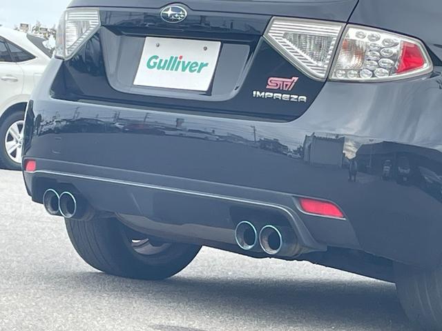 インプレッサ WRX STi 6MT 4WD SDナビ CD DVD TV AUX USB HIDヘッドライト パワーシート 純正18インチアルミホイール 純正マット ドアバイザー 電動格納ウィンカーミラー スマートキー ETC(45枚目)