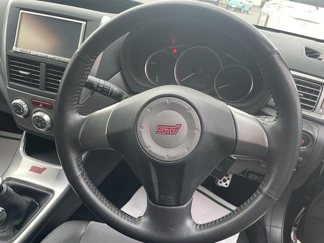 インプレッサ WRX STi 6MT 4WD SDナビ CD DVD TV AUX USB HIDヘッドライト パワーシート 純正18インチアルミホイール 純正マット ドアバイザー 電動格納ウィンカーミラー スマートキー ETC(52枚目)