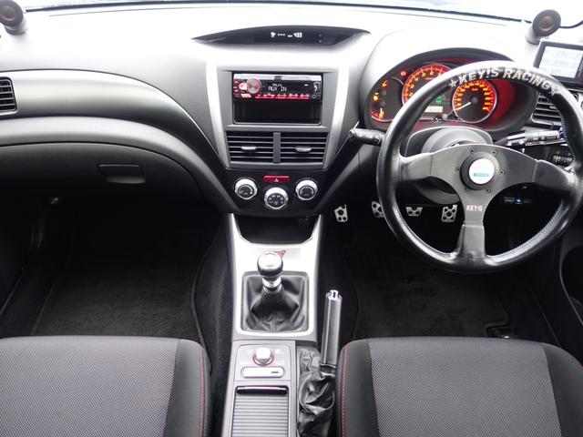 インプレッサ WRX STi スペックC 4WD 6MT カロッツェリアオーディオ BT USB AUX Radio 純正17インチアルミ ローダウン ターボ IC冷却機能 カロッツェリアツイーター ウィンカーミラー AAC キーレス ETC(2枚目)