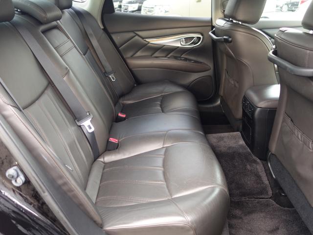 フーガ ３７０ＧＴ　ＦＯＵＲ　４ＷＤ　純正ナビ　ＣＤ　ＤＶＤ　ＢＴ　フルセグ　ＡＵＸ　ＵＳＢ　バックカメラ　レーダークルーズ　ＨＩＤオートライト　電動革シート　エアシート　オットマン　純正アルミ　ドラレコ　スマートキー×２　ＥＴＣ（48枚目）