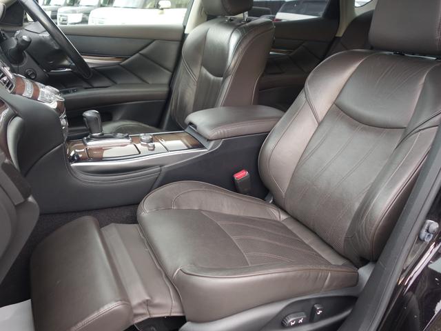 フーガ ３７０ＧＴ　ＦＯＵＲ　４ＷＤ　純正ナビ　ＣＤ　ＤＶＤ　ＢＴ　フルセグ　ＡＵＸ　ＵＳＢ　バックカメラ　レーダークルーズ　ＨＩＤオートライト　電動革シート　エアシート　オットマン　純正アルミ　ドラレコ　スマートキー×２　ＥＴＣ（55枚目）