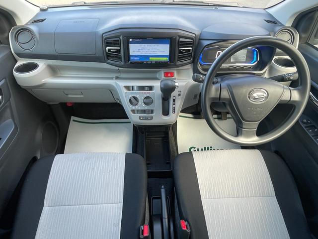 ミライース Ｘ　リミテッドＳＡＩＩＩ　４ＷＤ　衝突被害軽減システム　ＨＤＤナビ　ＣＤ　ＤＶＤ　ＢＴ　ＭＳＶ　ＵＳＢ　Ｂカメラ　ＬＥＤオートライト　１４インチアルミホイール　寒冷地仕様　アイドリングストップ　コーナーセンサー　リモコンキー（2枚目）