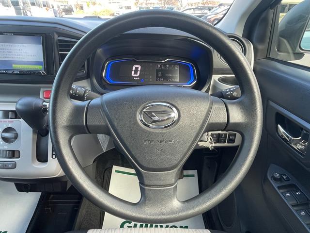 ミライース Ｘ　リミテッドＳＡＩＩＩ　４ＷＤ　衝突被害軽減システム　ＨＤＤナビ　ＣＤ　ＤＶＤ　ＢＴ　ＭＳＶ　ＵＳＢ　Ｂカメラ　ＬＥＤオートライト　１４インチアルミホイール　寒冷地仕様　アイドリングストップ　コーナーセンサー　リモコンキー（12枚目）