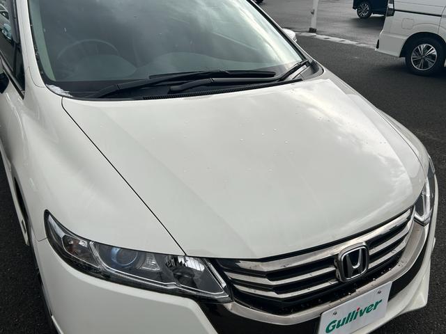 オデッセイ アブソルート　純正ＨＤＤナビ　ＣＤ　ＤＶＤ　ＢＴ　ワンセグ　ＵＳＢ　ＡＵＸ　バックカメラ　クルーズコントロール　オートライト　フォグランプ　ハーフレザー　純正１８インチアルミホイール　パドルシフト　ＥＴＣ（24枚目）