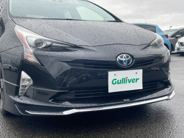 プリウス Sツーリングセレクション モデリスタ 衝突軽減システム 純正SDナビ CD BT フルセグ バックカメラ アダプティブクルーズコントロール LEDオートライト オートハイビーム フォグランプ レザーシート シートヒーター(25枚目)