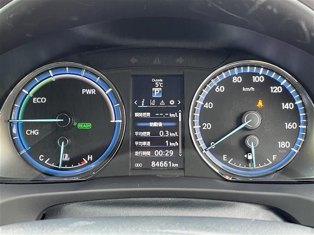 ハリアーハイブリッド プレミアム　スタイルアッシュ　４ＷＤ　メモリナビ　ＣＤ　ＤＶＤ　ＢＴ　フルセグ　ＵＳＢ　バックカメラ　電動リア　クルコン　ＬＥＤオートライト　電動ハーフレザー　シートヒーター　ルームミラー型ドラレコ　フォグ　スマートキー　ＥＴＣ（3枚目）