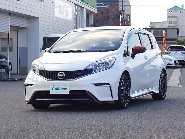 ノート ニスモ S 5MT メモリナビ CD DVD BT フルセグ AUX MSV LEDオートライト 純正17インチアルミ 電動格納ウィンカーミラー 純正フロアマット ドアバイザ― AAC スマートキー ETC(21枚目)