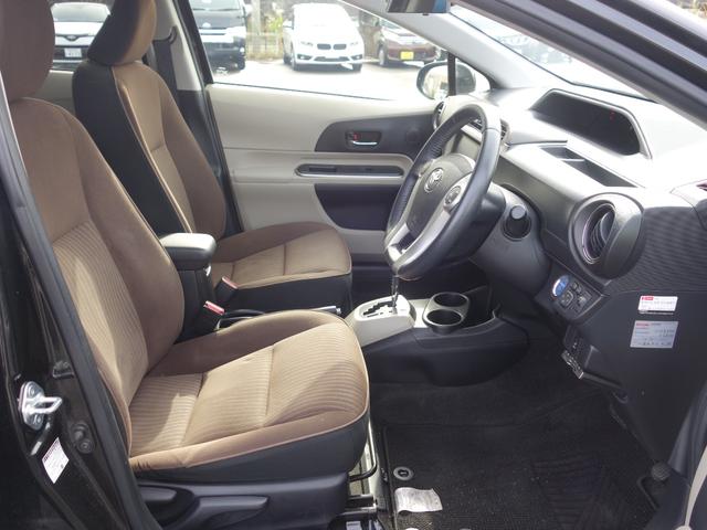 アクア G 純正ナビ CD DVD BT ワンセグ USB AM/FM バックカメラ オートライト シートヒーター 15インチアルミホイール ステアリングスイッチ 電動格納ウィンカーミラー スマートキー ETC(12枚目)