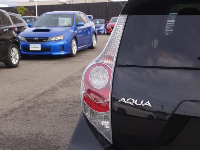 アクア G 純正ナビ CD DVD BT ワンセグ USB AM/FM バックカメラ オートライト シートヒーター 15インチアルミホイール ステアリングスイッチ 電動格納ウィンカーミラー スマートキー ETC(38枚目)