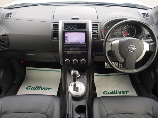 エクストレイル ２０ＧＴ　Ｓ　４ＷＤ　軽油　メモリナビ　ＣＤ　ＤＶＤ　ＢＴ　フルセグ　ＵＳＢ　ＡＵＸ　ＭＳＶ　バックカメラ　ＨＩＤオートライト　撥水シート　電動格納ミラー　フォグランプ　純正フロアマット　ドアバイザ―　スマートキー（2枚目）