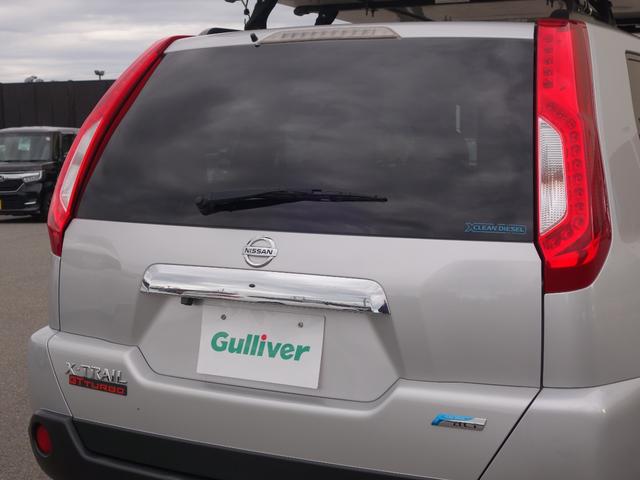 エクストレイル ２０ＧＴ　Ｓ　４ＷＤ　軽油　メモリナビ　ＣＤ　ＤＶＤ　ＢＴ　フルセグ　ＵＳＢ　ＡＵＸ　ＭＳＶ　バックカメラ　ＨＩＤオートライト　撥水シート　電動格納ミラー　フォグランプ　純正フロアマット　ドアバイザ―　スマートキー（43枚目）