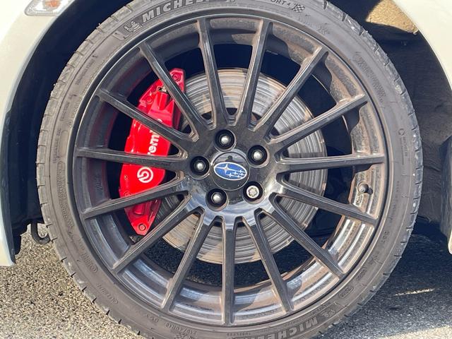 ＢＲＺ ＳＴＩ　スポーツ　６ＭＴ　ＳＤナビ　ＣＤ　ＤＶＤ　ＢＴ　フルセグ　ＵＳＢ　ＡＵＸ　ＭＳＶ　クルコン　ＬＥＤオートライト　ハーフレザー　シートヒーター　純正アルミ　ドラレコ　ステアリングスイッチ　スマートキー　ＥＴＣ（23枚目）