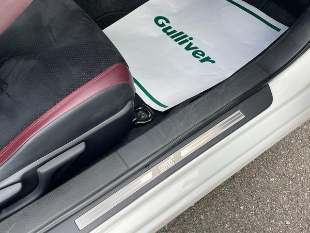 ＢＲＺ ＳＴＩ　スポーツ　６ＭＴ　ＳＤナビ　ＣＤ　ＤＶＤ　ＢＴ　フルセグ　ＵＳＢ　ＡＵＸ　ＭＳＶ　クルコン　ＬＥＤオートライト　ハーフレザー　シートヒーター　純正アルミ　ドラレコ　ステアリングスイッチ　スマートキー　ＥＴＣ（46枚目）