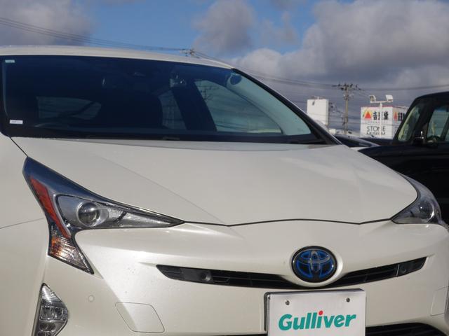 プリウス Sセーフティプラス 4WD 衝突軽減 純正SDナビ CD DVD BT フルセグ バックカメラ レーダークルーズ LEDオートライト 純正アルミ ドラレコ ステアリングスイッチ ウィンカーミラー スマートキー×2 ETC(25枚目)