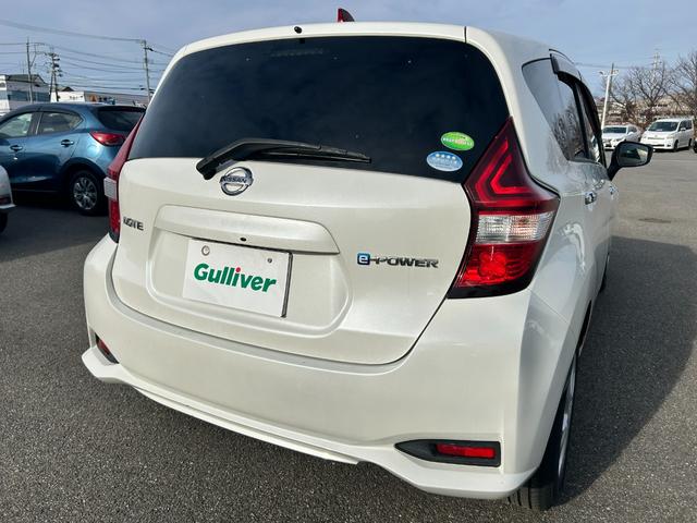 ノート ｅ－パワー　Ｘ　衝突軽減　ワンオーナー　純正メモリナビ　ＣＤ　ＢＴ　フルセグ　ＵＳＢ　ＡＵＸ　ＬＥＤオートライト　ドラレコ　アイドリングストップ　電動格納ウィンカーミラー　フォグランプ　ドアバイザ―　スマートキー×２（42枚目）