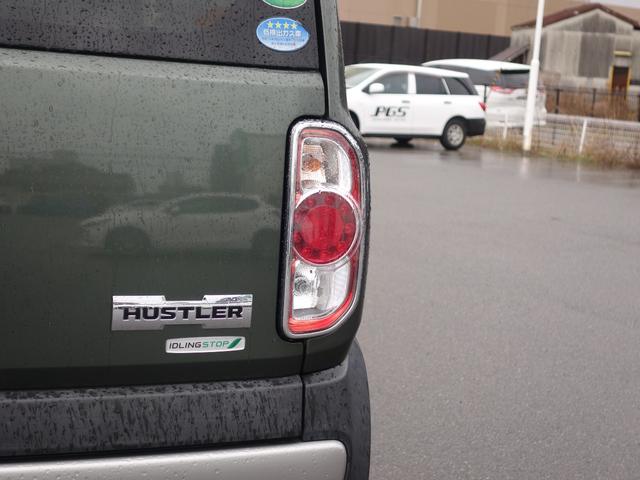 ハスラー Ｘターボ　４ＷＤ　レーダーブレーキサポート　ＳＤナビ　ＣＤ　ＤＶＤ　ＢＴ　フルセグ　ＵＳＢ　バックカメラ　ＨＩＤオートライト　シートヒーター　アイドリングストップ　ＩＣ付ターボ　ウィンカーミラー　スマートキー（40枚目）