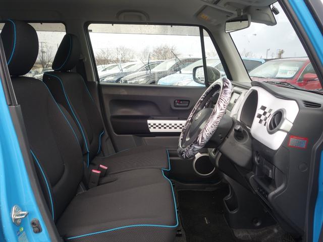 ハスラー Ｇ　レーダーブレーキサポート　純正メモリナビ　ＢＴ　ワンセグ　ＵＳＢ　ＡＵＸ　バックカメラ　シートヒーター　アイドリングストップ　ステアリングスイッチ　純正フロアマット　ドアバイザー　スマートキー　ＥＴＣ（12枚目）