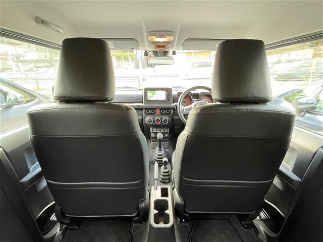ジムニー XC ワンオーナー 4WD 社外ナビ(AM/FM/CD/DVD) レーンキープアシスト クルコン ETC LEDヘッドライト 背面タイヤ ドラレコ スマートキー 純正AW スペアキー(35枚目)