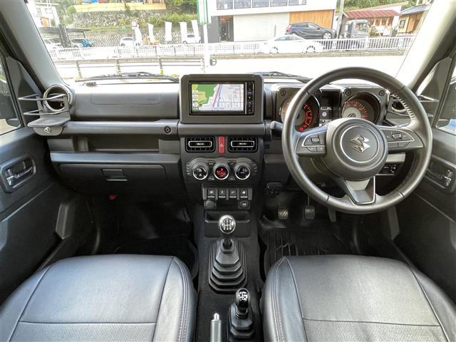 ジムニー XC ワンオーナー 4WD 社外ナビ(AM/FM/CD/DVD) レーンキープアシスト クルコン ETC LEDヘッドライト 背面タイヤ ドラレコ スマートキー 純正AW スペアキー(42枚目)