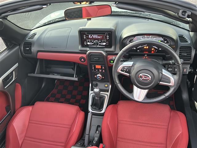 コペン ローブ ワンオーナー5速マニュアル純正オーディオ(CUK-W69D)CD Bluetooth USBシートヒーターETC電動オープンプッシュスタートスマートキー純正アルミホイール取扱説明書(2枚目)