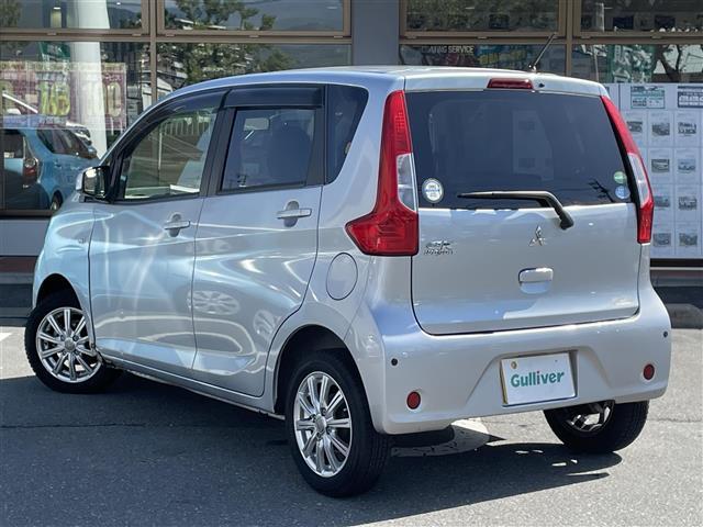 ｅＫワゴン Ｍ　ｅ－アシスト　４ＷＤ　ワンオーナー　ＡＵＸあり　純正フロアマット　フルフラットシート　シートヒーターＤ席　社外１４インチＡＷ　ハロゲンオートライト　衝突被害軽減システム　コーナーセンサー前後　ドアバイザー（35枚目）