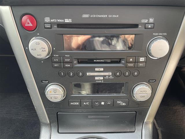 レガシィツーリングワゴン ２．０ＧＴ　４ＷＤ　ＭＴモード付ＡＴ　ＣＤ、ＭＤチェンジャー　社外ＥＴＣ　純正ＨＤＤナビ　レーダー探知機　純正フロアマット　パワーシートＤ席　布系シート　社外１７インチＡＷ　ルーフレール（26枚目）