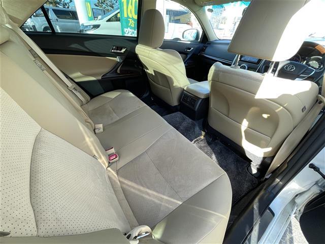 マークX プレミアム ★純正ナビ(AM/FM/TV/BT)★前席パワーシート★モード切替有★社外冬タイヤ積み込み★フルセグテレビ★バックカメラ★オートライト★ドアバイザー★プッシュスタート★保証書,記録簿(10枚目)