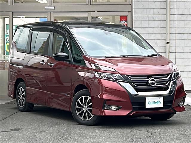 セレナ ハイウェイスター　ワンオーナー　全方位カメラ　純正ナビＭＭ５１６Ｄ０－Ｌ　純正フリップダウンモニター　両側電動ドア　ＥＴＣ　クルーズコントロール　バックカメラ　ナビステアリングスイッチ　オートライト　純正ＡＷ冬タイヤ有（33枚目）