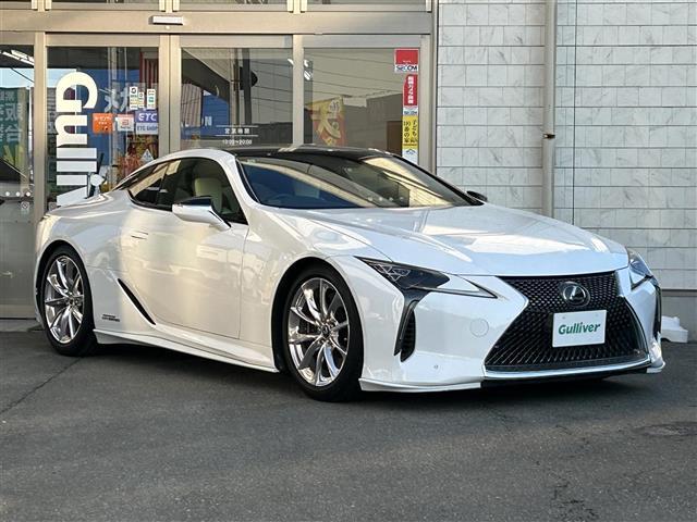 ＬＣ ＬＣ５００ｈ　Ｌパッケージ　寒冷地仕様　マークレビンソンファレンスサラウンドシステムパノラマルーフ純正ナビバックカメラレーダークルーズコントロール　パドルシフトエンジンスターター純正ドライブレコーダー内装ブリージーブルー（34枚目）