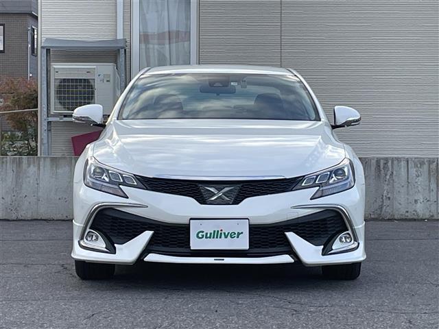 マークX 250S Fourファイナルエディション モデリスタエアロ ワンオーナー 4WD 寒冷地仕様 社外メモリナビ フルセグTV フォグランプ LEDヘッドライト クリアランスソナー パワーシート シートヒーター 純正ドライブレコーダー(2枚目)