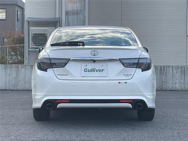 マークX 250S Fourファイナルエディション モデリスタエアロ ワンオーナー 4WD 寒冷地仕様 社外メモリナビ フルセグTV フォグランプ LEDヘッドライト クリアランスソナー パワーシート シートヒーター 純正ドライブレコーダー(3枚目)