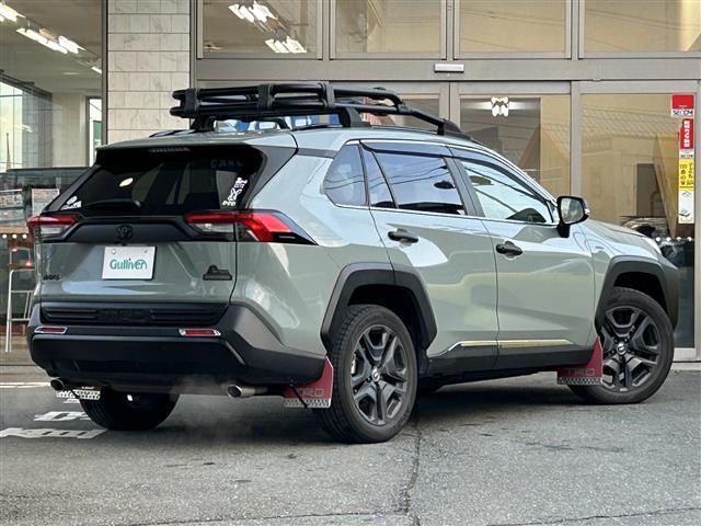 RAV4 アドベンチャー 4WD 純正ナビFM/AM/フルセグ Bluetooth クルーズコントロール 全周囲バックカメラ 車線逸脱防止 衝突軽減ブレーキ 電動パーキングブレーキ 横滑り防止装置 ルーフレール シートヒーター(14枚目)