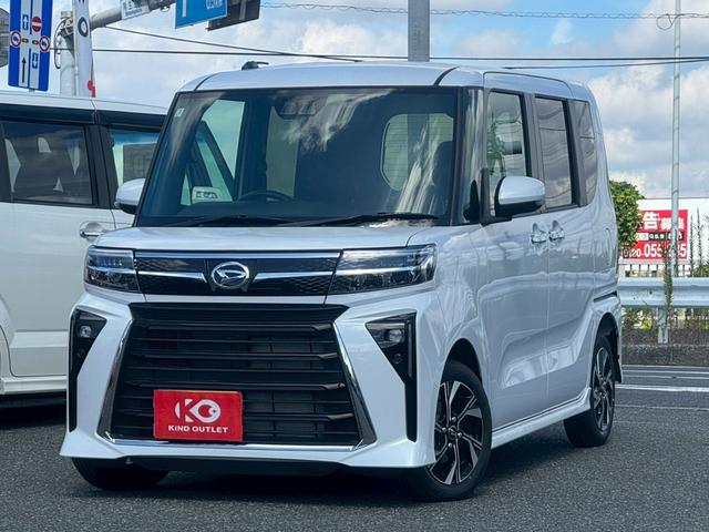 タント カスタムＸ　届出済未使用車　衝突軽減ブレーキ　障害物センサー　両側パワースライドドア　アイドリングストップ　スマートキー　プッシュスタート　ＬＥＤヘッドライト　横滑り防止　シートヒーター　スペアキー（6枚目）