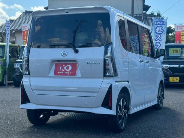タント カスタムＸ　届出済未使用車　衝突軽減ブレーキ　障害物センサー　両側パワースライドドア　アイドリングストップ　スマートキー　プッシュスタート　ＬＥＤヘッドライト　横滑り防止　シートヒーター　スペアキー（9枚目）