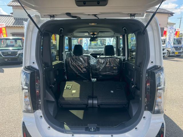 タント カスタムＸ　届出済未使用車　衝突軽減ブレーキ　障害物センサー　両側パワースライドドア　アイドリングストップ　スマートキー　プッシュスタート　ＬＥＤヘッドライト　横滑り防止　シートヒーター　スペアキー（21枚目）