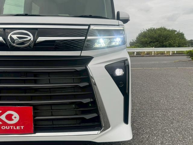 タント カスタムＸ　届出済未使用車　衝突軽減ブレーキ　障害物センサー　両側パワースライドドア　アイドリングストップ　スマートキー　プッシュスタート　ＬＥＤヘッドライト　横滑り防止　シートヒーター　スペアキー（33枚目）