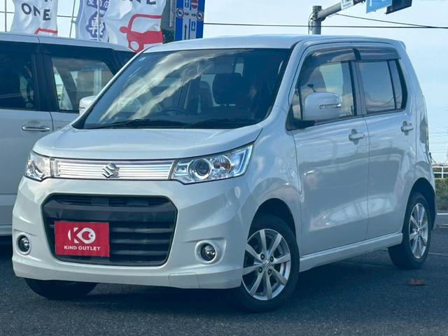 ワゴンＲスティングレー Ｘ　修復歴なし　ナビ　スマートキー　プッシュスタート　アイドリングストップ　ＨＩＤヘッドライト　オートエアコン　ドアバイザー　プライバシーガラス　ウインカーミラー　ベンチシート　整備保証付（7枚目）