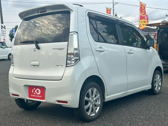 ワゴンＲスティングレー Ｘ　修復歴なし　ナビ　スマートキー　プッシュスタート　アイドリングストップ　ＨＩＤヘッドライト　オートエアコン　ドアバイザー　プライバシーガラス　ウインカーミラー　ベンチシート　整備保証付（10枚目）