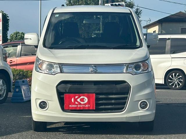 ワゴンＲスティングレー Ｘ　修復歴なし　ナビ　スマートキー　プッシュスタート　アイドリングストップ　ＨＩＤヘッドライト　オートエアコン　ドアバイザー　プライバシーガラス　ウインカーミラー　ベンチシート　整備保証付（14枚目）