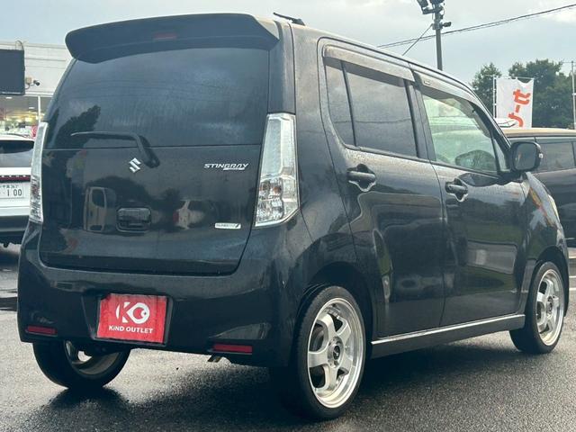 ワゴンRスティングレー X 修復歴なし ナビ Bluetooth バックカメラ アイドリングストップ スマートキー プッシュスタート ETC HIDヘッドライト オートエアコン ドアバイザー プライバシーガラス 整備保証付(10枚目)