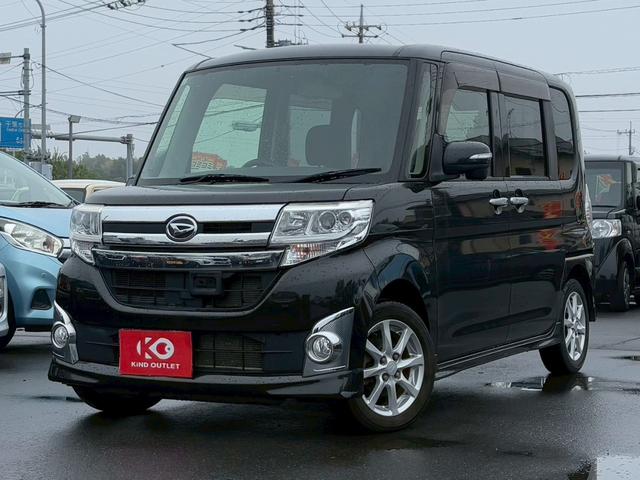 タント カスタムＸ　ＳＡ　修復歴なし　ナビ　フルセグ　衝突軽減ブレーキ　ＥＴＣ　ＬＥＤヘッドライト　両側スライド片側パワースライドドア　スマートキー　プッシュスタート　オートエアコン　アイドリングストップ　整備保証付（7枚目）