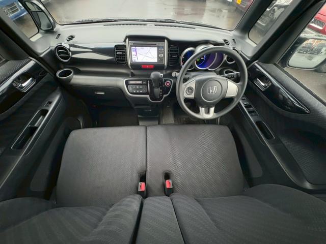 N-BOXカスタム G・Lパッケージ 修復歴なし ナビ バックカメラ 両側スライド片側パワースライドドア スマートキー プッシュスタート オートエアコン アイドリングストップ HIDヘッドライト プライバシーガラス ベンチシート 整備保証(5枚目)