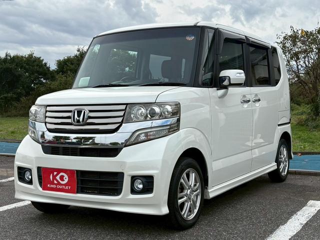 N-BOXカスタム G・Lパッケージ 修復歴なし 1オーナー 純正ナビ バックカメラ 両側パワースライドドア スマートキー プッシュスタート HIDヘッドライト オートエアコン ドアバイザー プライバシーガラス 整備保証付(37枚目)