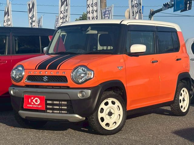 ハスラー Ｇ　純正ナビ　衝突軽減ブレーキ　ＥＴＣ　アイドリングストップ　スマートキー　プッシュスタート　オートエアコン　シートヒーター　ドアバイザー　プライバシーガラス　ベンチシート　整備保証付（7枚目）