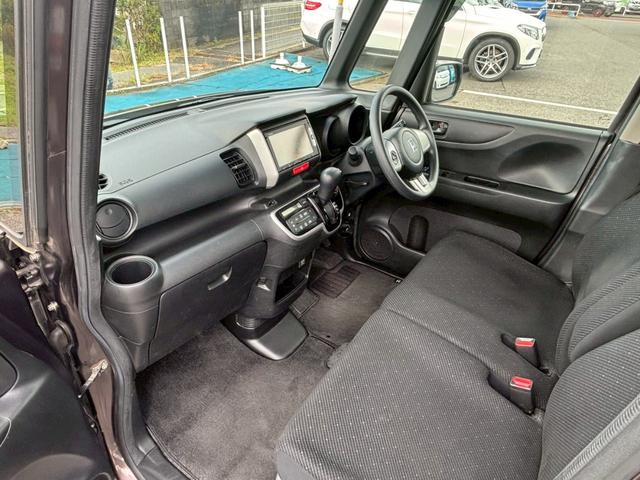 Ｎ－ＢＯＸ Ｇ　ＳＳパッケージ　修復歴なし　純正ナビ　Ｂｌｕｅｔｏｏｔｈ　衝突軽減ブレーキ　バックカメラ　両側パワースライドドア　スマートキー　プッシュスタート　アイドリングストップ　オートエアコン　電動格納ミラー　整備保証付（18枚目）