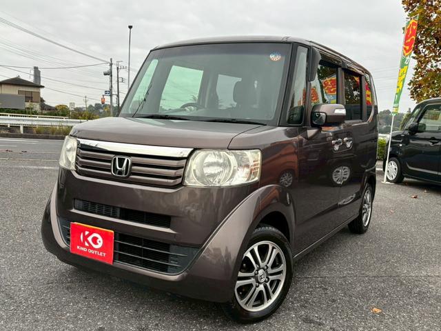 Ｎ－ＢＯＸ Ｇ　ＳＳパッケージ　修復歴なし　ナビ　バックカメラ　両側パワースライドドア　スマートキー　プッシュスタート　オートエアコン　ドアバイザー　プライバシーガラス　ベンチシート　ウインカーミラー　整備保証付（7枚目）