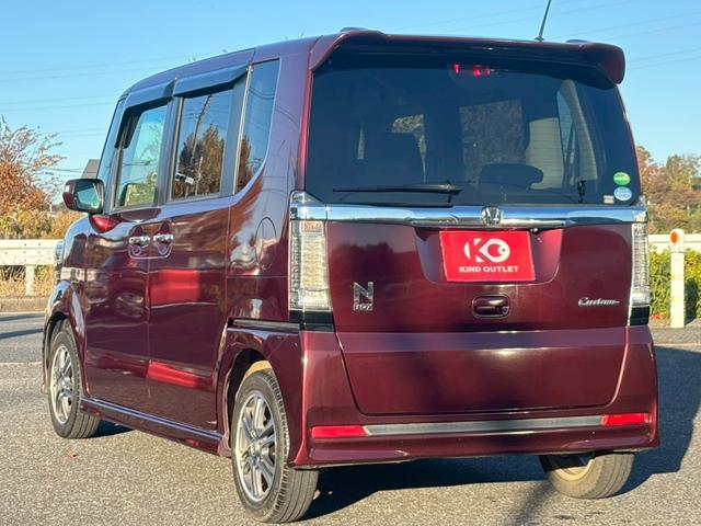 N-BOXカスタム G・Lパッケージ 修復歴なし 後期 純正ナビ 衝突軽減ブレーキ バックカメラ 両側パワースライドドア スマートキー プッシュスタート アイドリングストップ ETC HIDヘッドライト オートエアコン 整備保証付(11枚目)